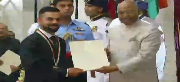 Virat Kohli, Mirabai Chanu receive Rajiv Gandhi Khel Ratna Award | Complete list of Arjuna, Dronacharya Awardees 2018