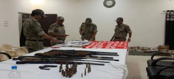 Chhattisgarh: 15 Naxals surrender in Sukma district