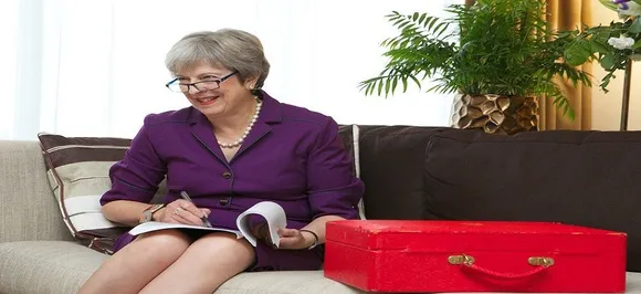 Theresa May sways to â€˜Dancing Queenâ€™ to deliver upbeat Brexit message