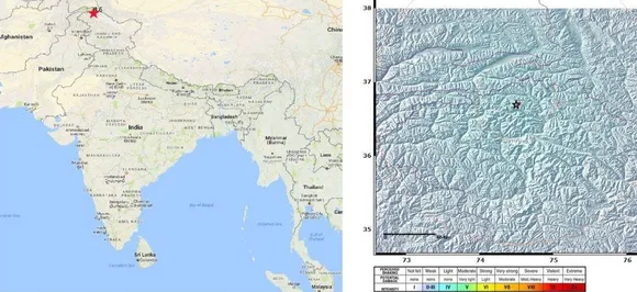 Earthquake in Jammu and Kashmir, no damage reported yet