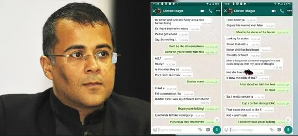 On #MeToo allegation, Chetan Bhagat apologises on Facebook