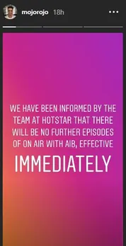 #MeToo movement takes a toll on AIB, Hotstar cancels deal with comedy group 