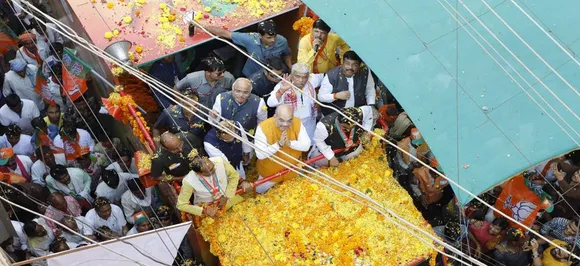 LIVE | Amit Shah in Madhya Pradesh: BJP chief starts roadshow in Guna