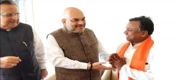 Days before Chhattisgarh assembly polls, senior Congress leader Ram Dayal Uike joins BJP