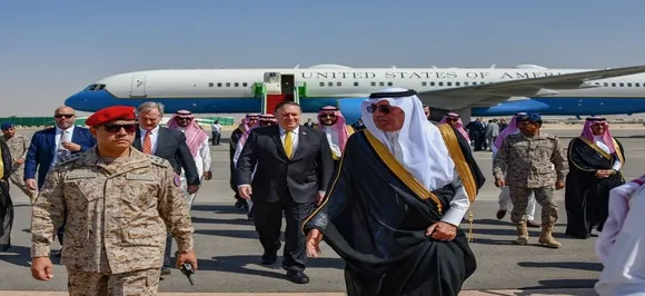 Pompeo holds talks with Saudi king on missing Washington Post journalist