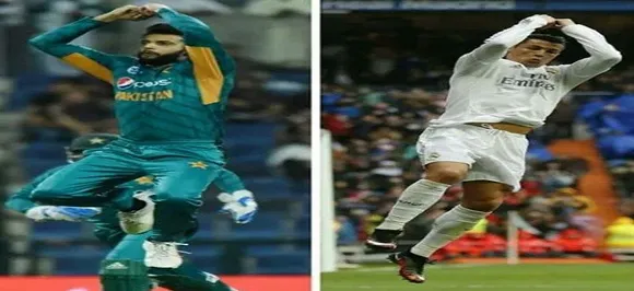Imad Wasimâ€™s Cristiano Ronaldo-like celebrations take Internet by storm