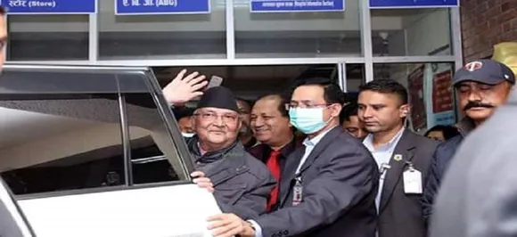 Nepal PM Oli discharged from hospital
