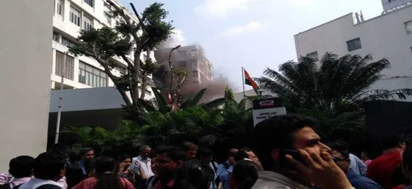 Kolkata: Fire at Apeejay House building in Park Street; no casualty reported