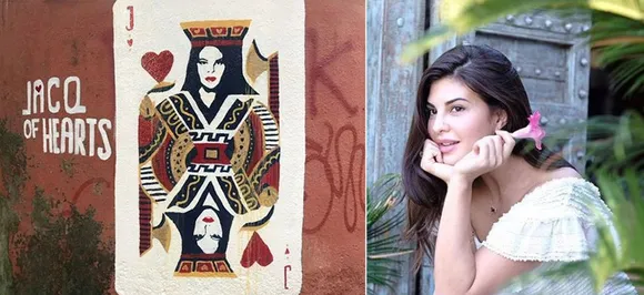 Jacqueline Fernandez graffiti arts 'Jacq of Hearts' is turning selfie points in Mumbai