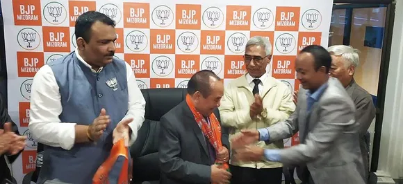 Mizoram Assembly Speaker Hiphei resigns, joins BJP in a jolt to ruling Congress