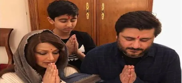 Sonali Bendre and Goldie Behl's Diwali celebration is all heart