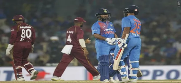 India vs West Indies 3rd T20I: India win by 6 wickets, clinch series 3-0