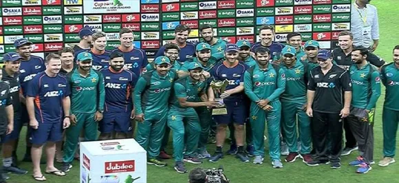 Pakistan vs New Zealand final ODI in Dubai called off due to rain; Teams share trophy