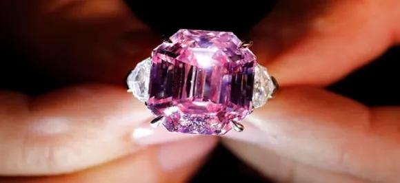 Pink diamond named 'Pink Legacy' set to break record as â€˜Most Beautifulâ€™