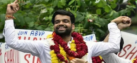 Ankiv Baisoya, DUSU president, to resign over fake degree case; suspended from ABVP