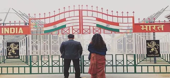 Salman Khan shares a glimpse of Bharat from Wagah Border
