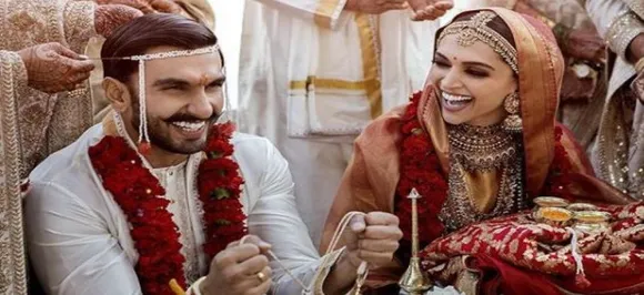 Ranveer Singh and Deepika Padukone wedding picture of 'us & ours', first official group photograph released