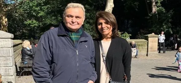 Shah Rukh Khan with Gauri, Suhana visit Rishi Kapoor in New York