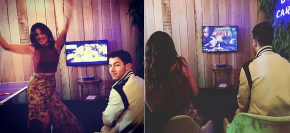 Priyanka Chopra knocks out Nick Jonas in Mortal Kombat and dances to victory, See pictures