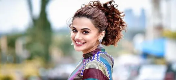 Taapsee Pannu treats fans to a sneak-peak of Mission Mangal donning a yellow saree