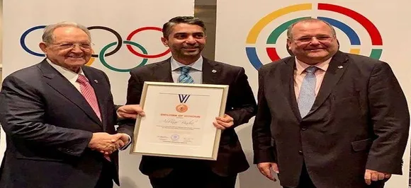 Abhinav Bindra, India's only individual gold medal winner, conferred with shooting's highest honour by ISSF