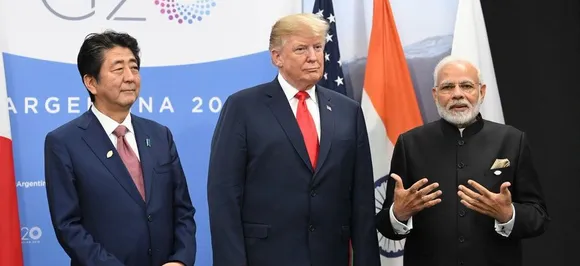 At JAI - Japan, America, India trilateral meeting, PM Modi bats for shared prosperity in Indo-Pacific