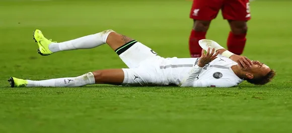 Neymar injury mars Paris Saint-Germain's Ligue 1 match against Bordeaux