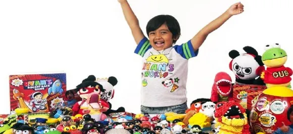 Forbes: 7-year-old multi-millionaire among YouTube's highest paid stars