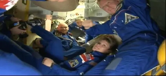 Soyuz spacecraft with 3-nation crew lands safely at International Space Station 