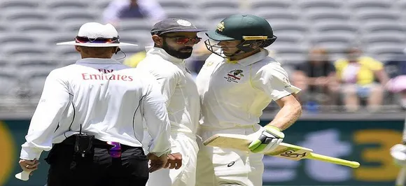 Virat Kohli, Tim Paine involved in war of words in Perth Test