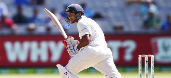 Mayank Agarwal blasts fifty on debut in Boxing Day Test vs Australia