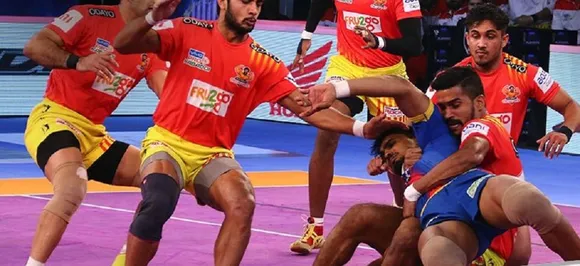 Pro Kabaddi League: Gujarat Fortunegiants beat UP Yoddha by 38-31 