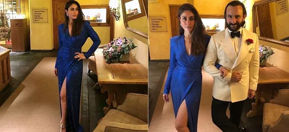 Kareena Kapoorâ€™s blue slit gown is insanely pricey, can you guess its cost?