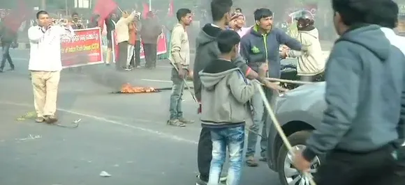 Bharat Bandh: Police detain CPM workers in Kolkata, railway lines blocked in Howrah