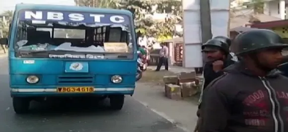 Bharat Bandh LIVE Updates: Protesters vandalise government bus in Dinhata, driver injured 