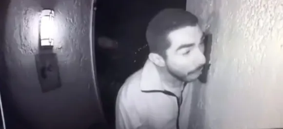 Video of a man licking doorbell for three hours is breaking the internet, watch it right NOW