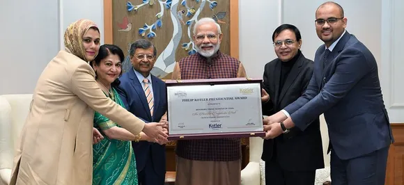 PM Narendra Modi receives first-ever Philip Kotler Presidential Award