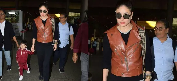 Kareena Kapoor Khan keeps it chic and classy in her latest airport look