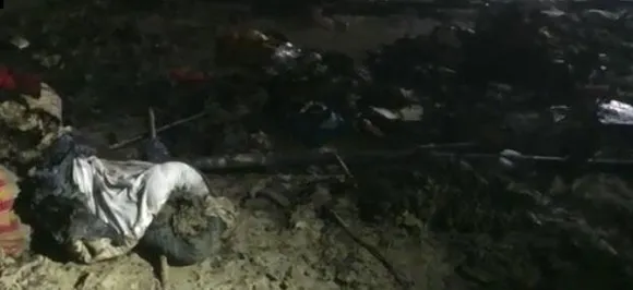 Massive fire breaks out at Kumbh Mela camp in Prayagraj
