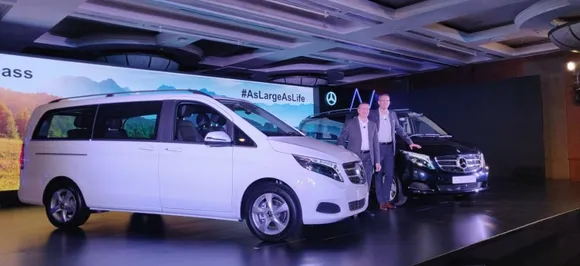 Mercedes-Benz V-class luxury MPV launched in India, check price and features