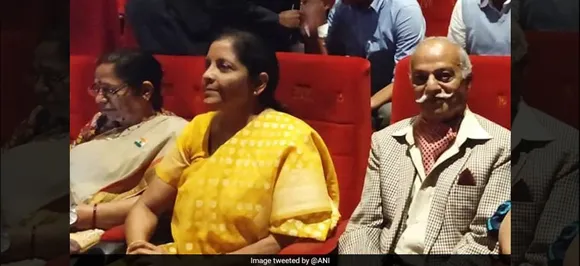 How's the Josh? Nirmala Sitharaman after watching Uri with war veterans