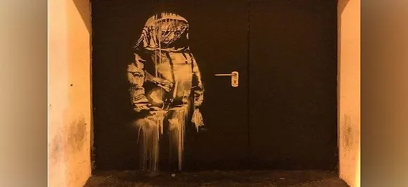 Banksy mural on Paris' Bataclan fire door stolen