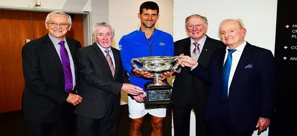 Novak Djokovicâ€™s picture with these tennis legends following Australian Open win sets social media alight