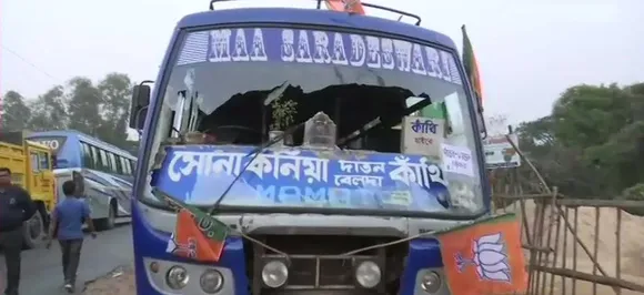 TMC, BJP workers clash after Amit Shahâ€™s rally in East Midnapore, situation remains tense