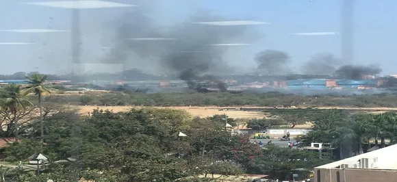 WATCH | Mirage fighter aircraft crash in Bengaluru, 2 pilots dead