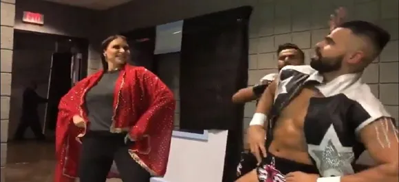 Watch â€“ WWEâ€™s Stephanie McMahon dancing to â€˜Humko tumse pyaar hainâ€™ from Ishq is mind-blowing