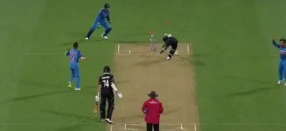 MS Dhoni confirms he is a freak â€“ Effects a brilliant run-out as India win