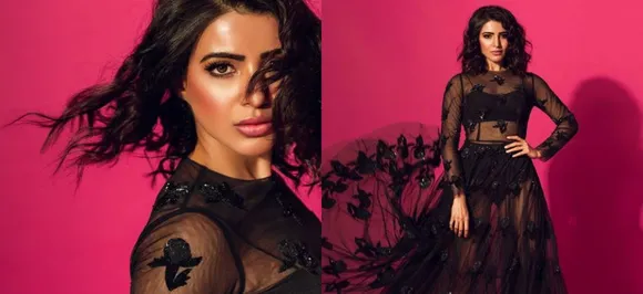 Samantha Akkineni raises temperature in black sheer gown and we canâ€™t take our eyes off her