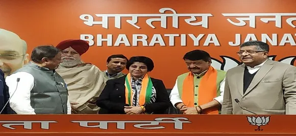Former IPS officer of West Bengal Bharati Ghosh joins BJP   