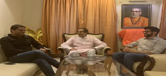 Prashant Kishor meets Shiv Sena chief Uddhav Thackeray, expresses wish to join hands 